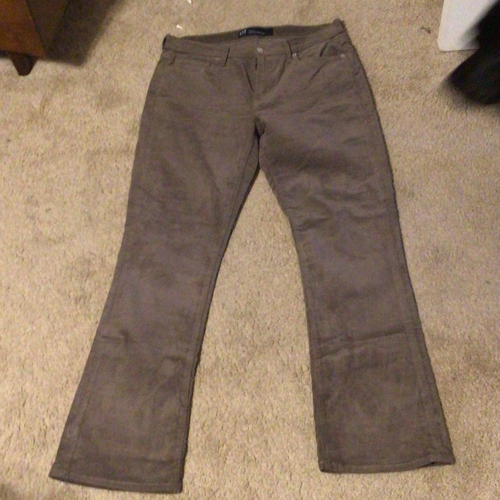 GAP Women's Tan Flare cords